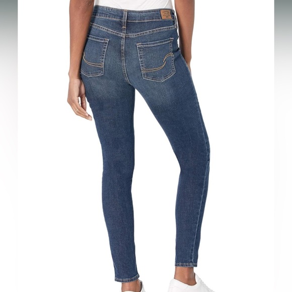 NWT Signature by Levi Maternity Baby Skinny Jeans Pull On Denim - Picture 9 of 9